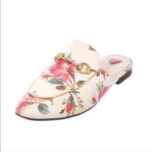 GUCCI Princeton floral mile slipper 5.5